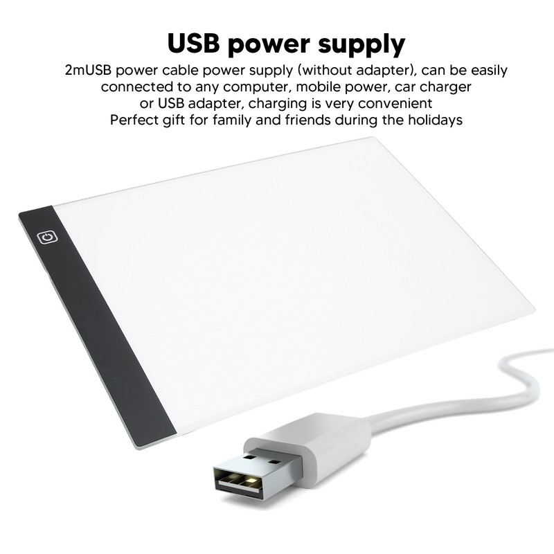 A4 LED Copy Table Dimmable USB Eye Protection Portable Lightweight