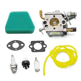 Carburetor Kit Compatible with McCulloch 3200 3205 3210 3516 32cc 35cc 38cc Chainsaw Carb CS6MHO35UB24RA with Air Filter Spark Plug Kit
