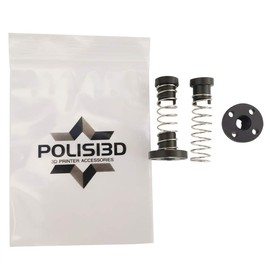2-Pack 3D Printer T8 POM Anti Backlash Nuts Tr8x2 for Lead 2mm Pitch 2mm Acme Threaded Rod Eliminate The Gap Spring DIY CNC Accessories (Pitch 2mm Lead 2mm)