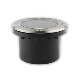 LICHT DISCOUNT 5W GX53 230V LED Recessed Floor Spotlight Round IP65 Flat Neutral White Floor Light for Garden Path Light