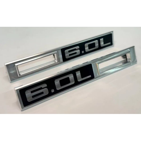 Knies Machine 1969 Chevy Chevelle '6.0L' Emblem Side Marker Light