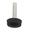 M6 x 25 Male Thread Knurled Screw Hand Tightening Screw