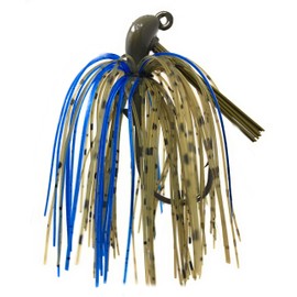 Reaction Tackle Tungsten Flipping Jig for Bass Fishing - 3/8 oz Okeechobee Craw