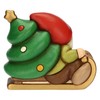 THUN, Oliver Gnome on Sleigh with Tree Made of High-Quality