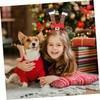 Healvian 2pcs Christmas Headband Christmas Props Xmas Headband Holiday Hair