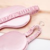TOPTIE 4 Pack Silk Sleep Mask Blindfold Travel Nap Eye