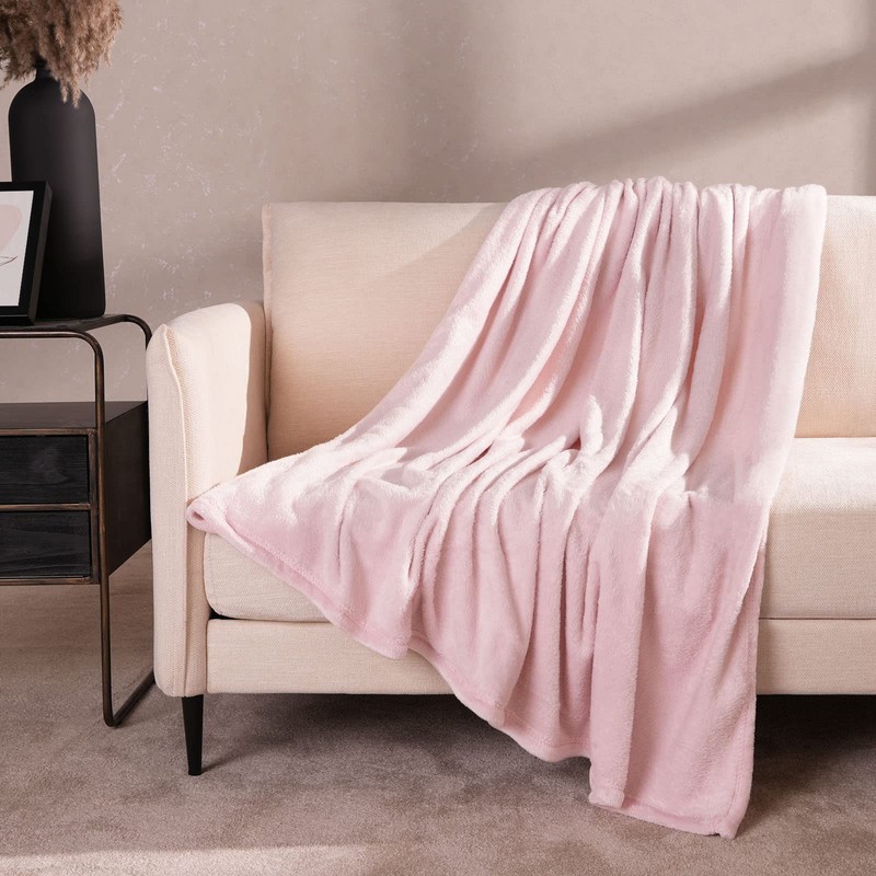 Brentfords Flannel Fleece Ultra Soft Large Blanket Throw Over Fluffy