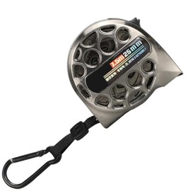 Bamyli Stainless Steel Tape Measure,Retractable Hollow Measuring Tape, High Precision Tape Measure Rust and Corrosion Resistant Steel Tape for Industrial and Home Use (7.5m 25mm)