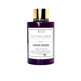 Mystic Romance Aroma Oil Blend Plastic Purple Bottle 120ml, Italian Jasmine Flowers Collection, Diffuser Aroma Oil Blends, Waterless Diffuser, Made in USA (120ml, Italian Jasmine)