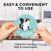 Large Dishwasher Magnet Clean Dirty Sign - Funny Emoji Magnets