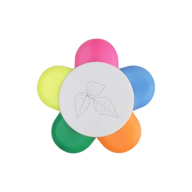 Azeeda 'Poison Ivy' Flower Shape Highlighter Pen (HL00031949)
