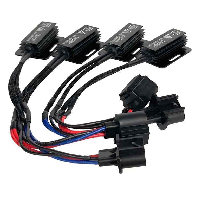 H13 9008 LED Load Resistor Adapter 50W 6Ohm Upgraded Canbus