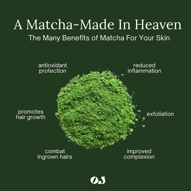 Organic Jaguar Green Matcha Sugar Scrub All-natural exfoliates and gently