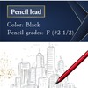 Sunstar Stationery S4482654 Pencil, Metacil, Metallic Red, Metal