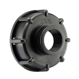 MiJunHD IBC Storage Tank Reducing Adapter S60x6 60mm Coarse Thread to G 3/4=25mm=DN20 Female Thread Reducer Connector for Homes, Gardens, Water Tanks (1 Piece)