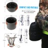 Outdoor Camping Hiking Cookware with Mini Camping Piezoelectric Ignition Stove