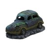 Sosoport Fish Tank Decor Resin Shrimp House Undersea Wreckage Ornament
