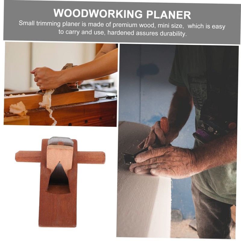 Tofficu Hand Planer Mini Tool for Woodworking Durable Flat Bottom