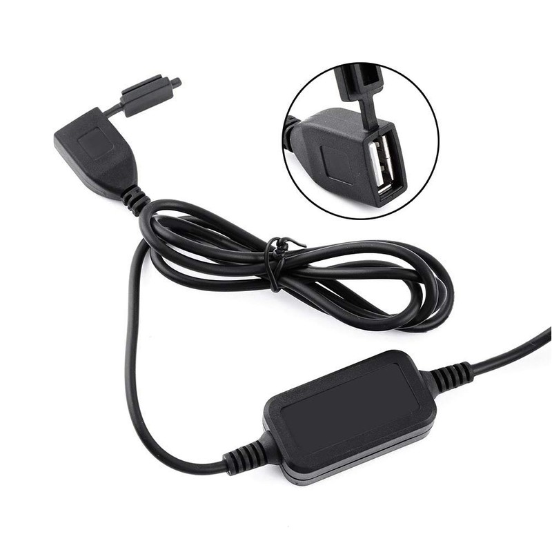 Waterproof USB Charging Socket, Power Supply Connector with Small Size,