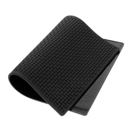 OATIPHO Barber Station Organizer Mat Heat Resistant Non Slip Design for Hair Salon Tools Compact Hairdressing Pad for Clippers Scissors and Beauty Tools Durable Protection for Countertops