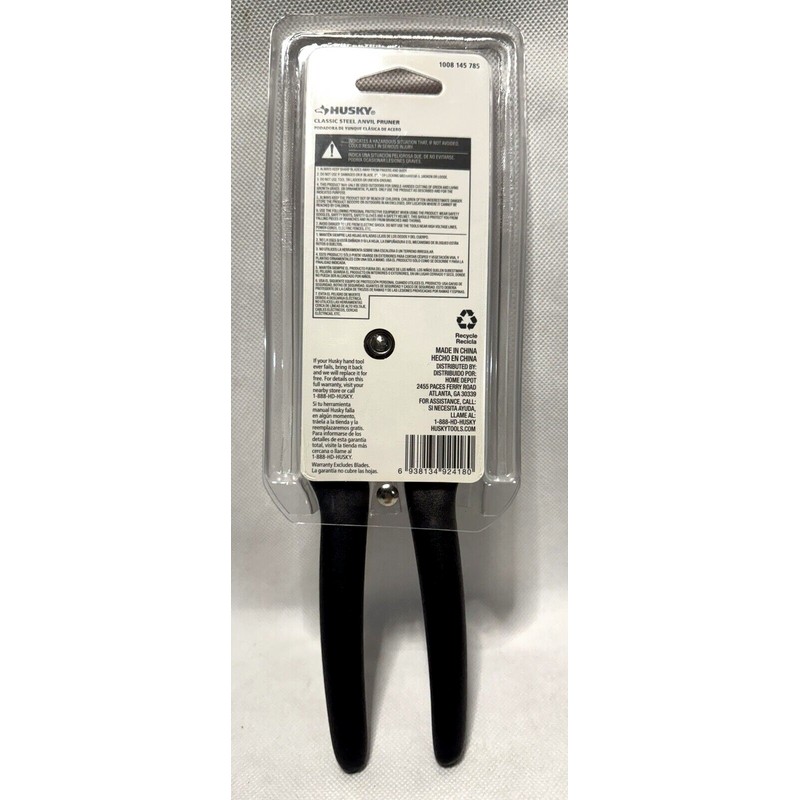 Husky Classic Anvil Pruner Shears 8" Inch 1008 145 785