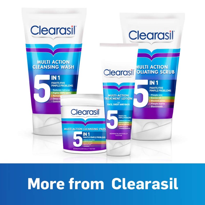 Clearasil Rapid Action Cleanser Acne Face Wash Gel 150ml