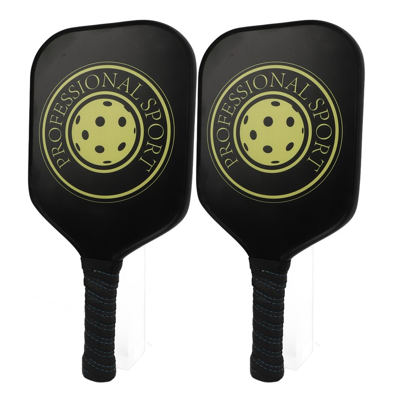 Pickleball Raquette Set 2 Rackets 4 Balls Lightweight Carbon Fiber