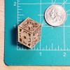 Hellraiser puzzle box cube enamel pin - Pinhead Cenobites Horror