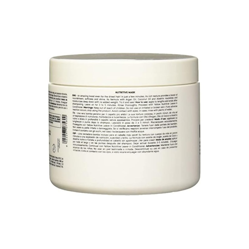 Yellow Nutritive mask
