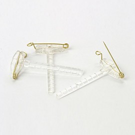 Pack of 50 OASIS® Clear Corsage Clips