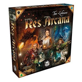 Sand Castle Games, Res Arcana, Basic Game, Connoisseur Game, Card Game, 2-4 Players, From 12+ Years, 30-60 Minutes, German