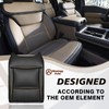 Muslogy Center Console Armrest Cover Compatible with Ford F250 F350