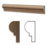 Noce 2 X 12 Travertine Chair Rail Ogee-1 Molding