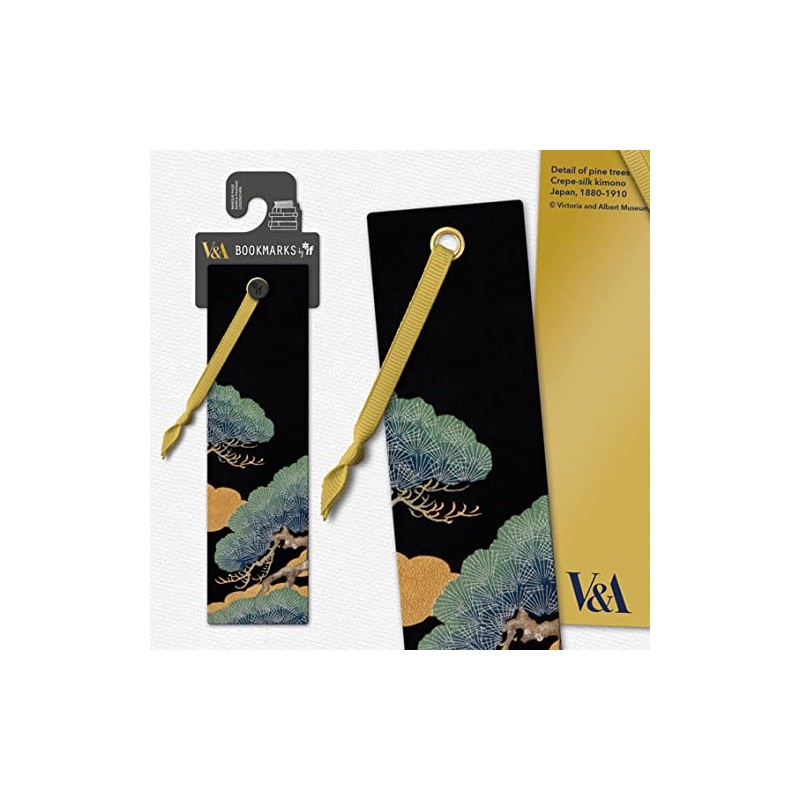 V&A Bookmark - Floral Anemone