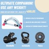 Hip Thrust Belt, Pixel Panda Hip Thrust Band, Portable Hip