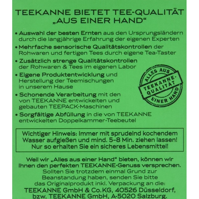 Teekanne Premium Pfefferminze, 1er Pack