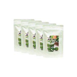 Natsukosha Japanese 3 types of Green Soup Powder, 3.5 oz (100 g) x 5, Aluminum Bag with Zipper