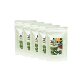 Natsukosha Japanese 3 types of Green Soup Powder, 3.5 oz (100 g) x 5, Aluminum Bag with Zipper