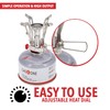 Gas One Backpacking Camping Stove - Pocket Rocket Stove with