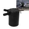2 Port Oil Catch Can with Drain Valve 300ml Aluminum