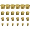 Brass Hex Pipe Plug Fittings Kits, Brass Plugs Fitting Assortment
