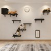MIUZMORE Cat Wall Shelves, 10-Piece Complete Cat Wall Furniture System