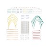 Half Size Breadboard + 78 Piece 22AWG Jumper Wire Bundle