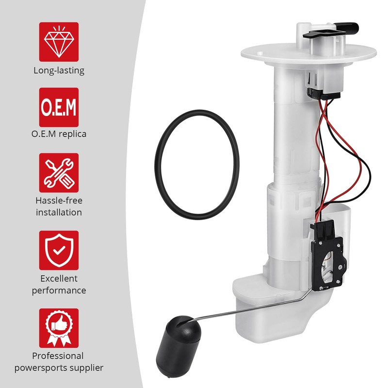 JAVIK Fuel Pump Assembly With O-ring for Kawasaki Mule SX