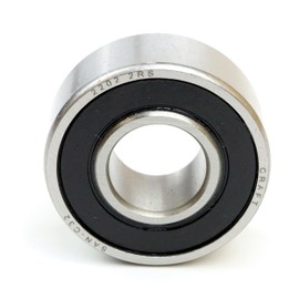 Parts and Parts Self-Aligning Ball Bearing 2202 2RS 15 x 35 x 14 mm, DIN 630, High Load Capacity, Durable Self-Retaining Self Aligning Ball Bearings, Low Friction, Ideal for Conveyor Systems