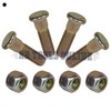 Pack of 4 3/8" UNF Wheel Studs And Nuts For