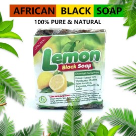 100% Pure ORYGINAL  African Black Soap from Ghana 100% Natural PREMIUM QUALITY 16 oz