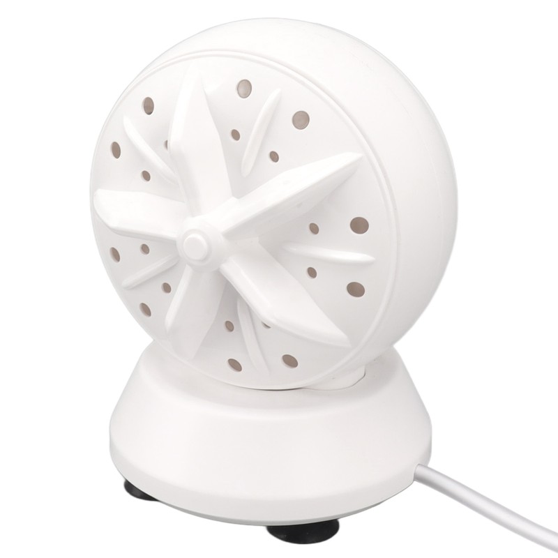 Mini Home Washer Dual Turbine Ultrasonic Deep Cleaning Portable Washing