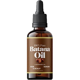 30ml / 1oz Aceite de Batana 100% orgánico de Honduras aceite de Batana con romero para cabello radiante nutritivo de aceite de Batana