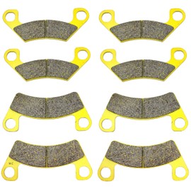 Master Chen Brake Pads for Arctic Cat Textron Wildcat XX 2018 2019 2020 2021 2022 2023 2024 / Prowler Pro Crew XT 1000 2019-2024 Off Road Front Rear Brakes FA740 FA742 MC0540
